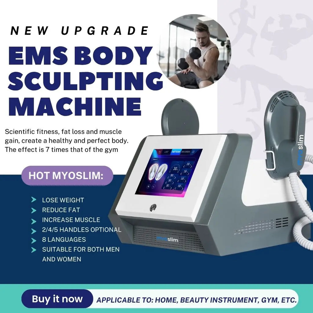 MYOslim EMS Machine EMS Body Slimming NEO Sculpting Fat Burning Nova Weight Lose Electromagnetic Muscle