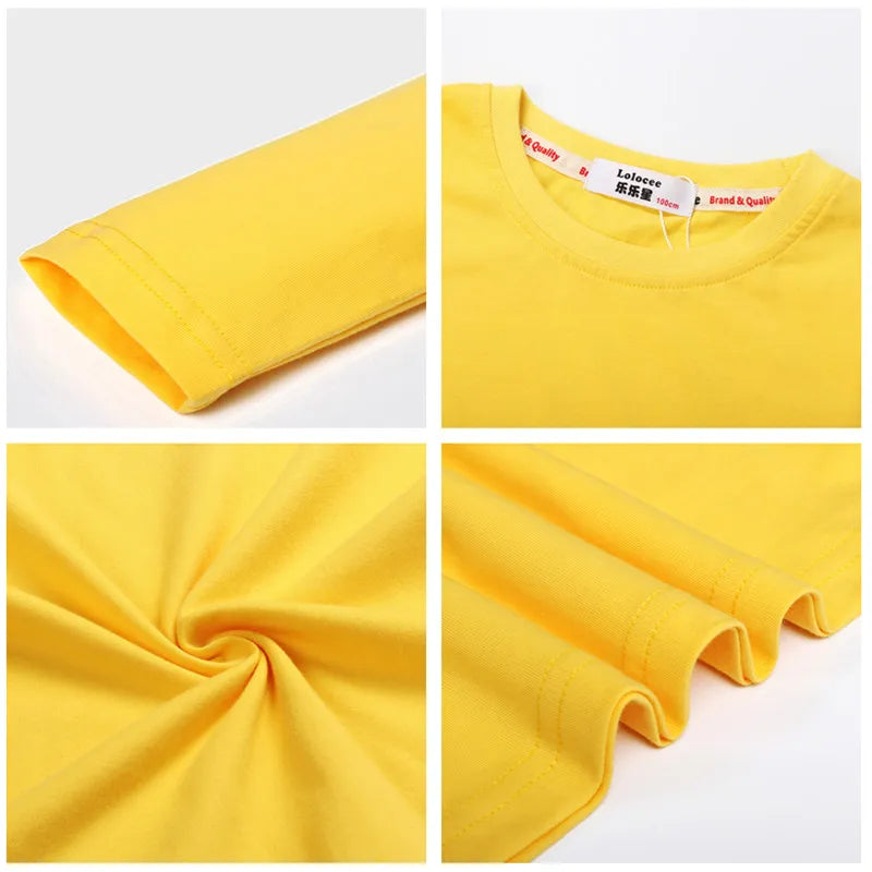 Aimi Lakana Baby Pony Cartoon Clothing Children Spring Fall T-Shirt Kids Long Sleeved O-Neck Tops Girl Unicorn Tees 3-14T