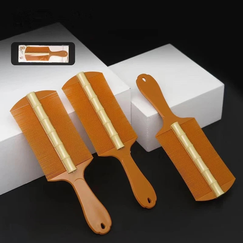 Double Sided Lice Comb Ultra-Dense Fine Tooth Scalp Massage Flea Removal Comb For Children Pet Grooming Tool