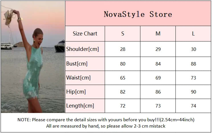 Fashion Sequin Mini Dress Women Sexy O-neck Sleeveless Backless Waist-cinching Slim Dresses 2026 Summer Lady Vacation Robe