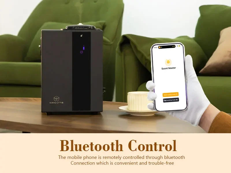 NAMSTE 4000m³ Essential Oil Diffuser Bluetooth Control HVAC Commercial Place Air Freshener Hotel Home 800ML Aroma Diffuser