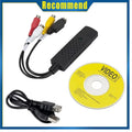 USB Audio Video Capture Card Adapter Video Converter with USB Cable VHS To Digital Converter for TV PC DVD VHS Capture Device
