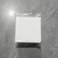 2pcs Scale Storage Holder,Black & White Weight Scale Stand,Space-Saving Bathroom Organizer, Self-Adhesive Scale Support for Home