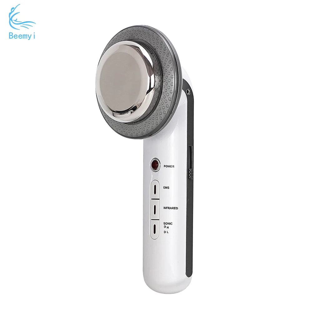 Ultrasound Cavitation Body Slimming Massager EMS Micro Current Weight Loss Far Infrared Facial Lifting Beauty Device