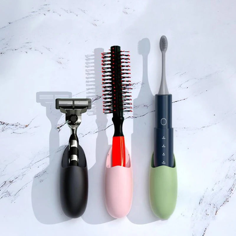 Kitchen Rice Scoop Holder Traceless Rice Cooker Spatula Organizer Tableware Storage Rack Spoon Holder Bathroom Utensil
