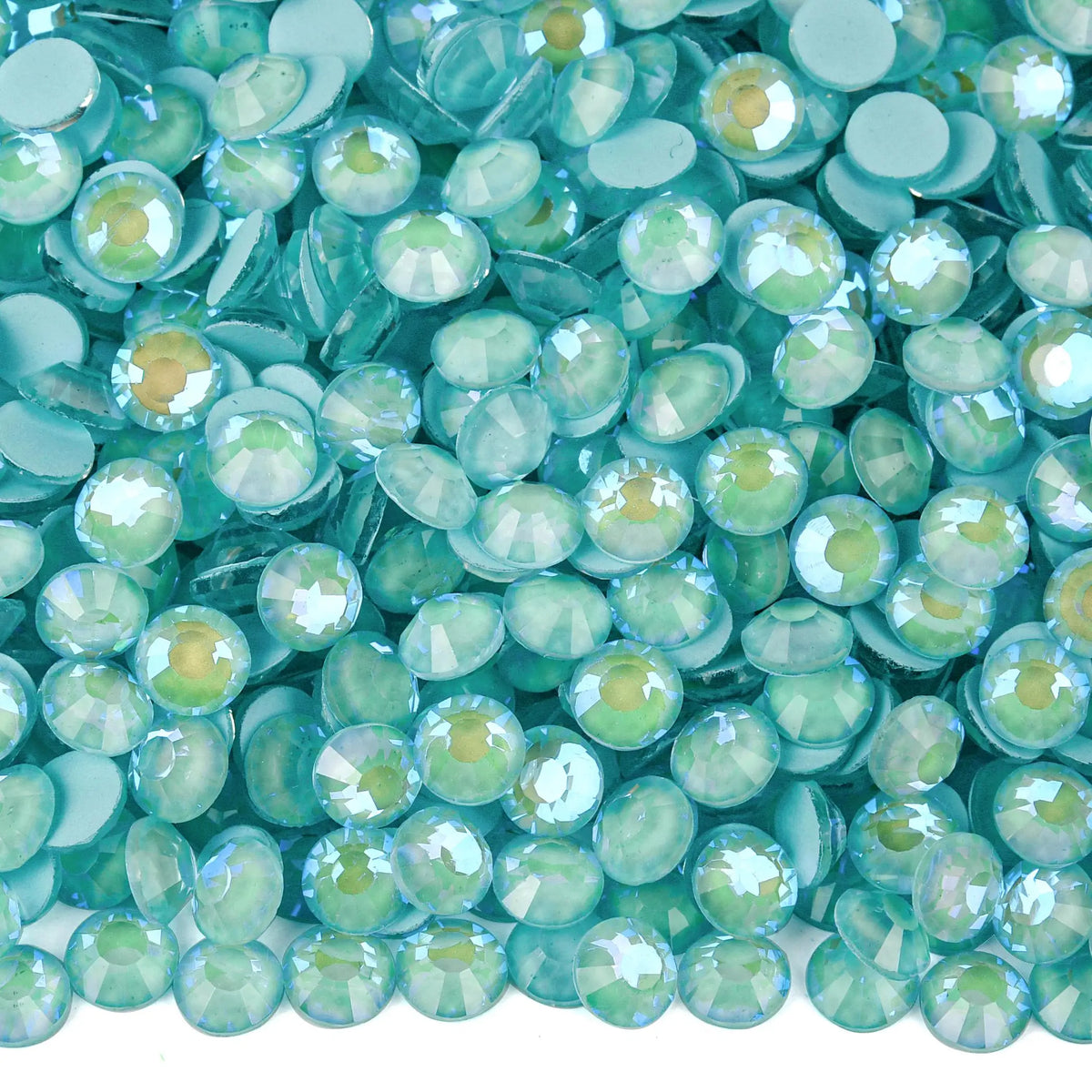OLeeya SS6-SS30 Texture Blue Series Glitter Crystal Non Hotfix Rhinestones DIY Nails Strass Diamond For Dress Vestidos