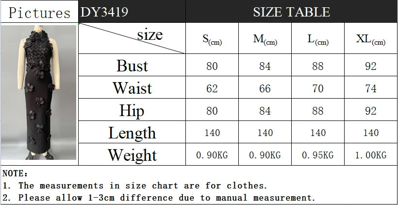 Women Fashion Flower Beading Sequins Patchwork Bandage Dress Celebrity Party Sleeveless Elegant Dresses