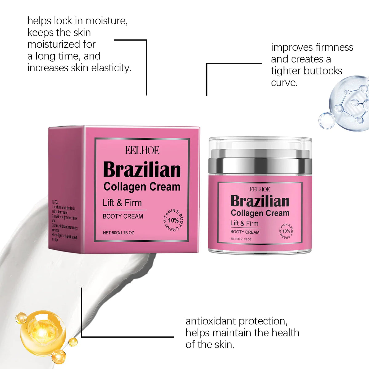 Buttocks Massage Cream Buttocks Enlargement Products Tightening to Grow Buttocks Lifts Sculpting Body Repair Skin Firming Cream