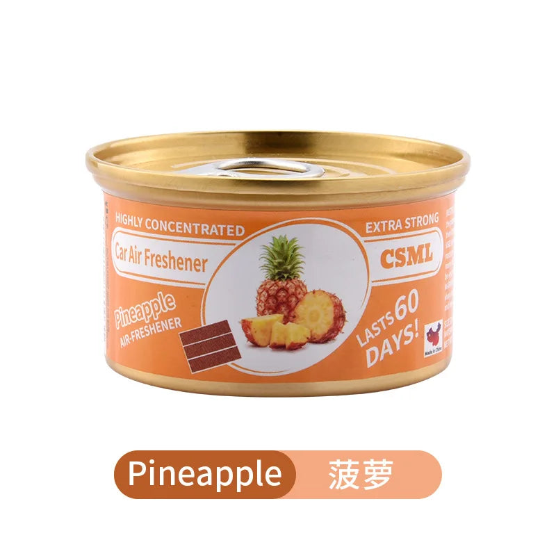 Best-selling Wooden Block Canned Car Aromatherapy Fragrance Paste Deodorizing Air Freshener High-end Solid Perfume