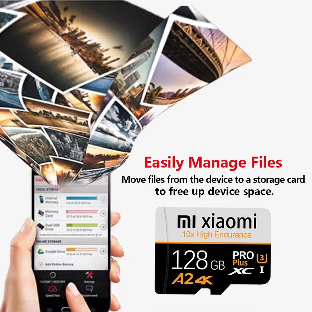 Micro SD Memory Card 1TB 512GB High Speed Memoria SD Card 256GB 128GB Games Video TF Flash Card For PH Laptop Micro Card SD/AI