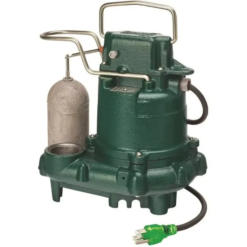 Best Selling US Local StockCast Iron M63  Automatic Submersible Sump Pump  3/10HP    LED Power Plug  High Flow  Vortex Impeller