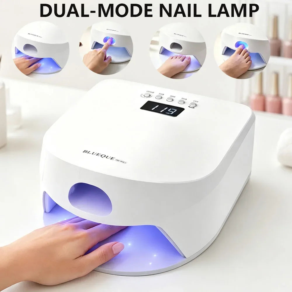 57LEDS UV Light For Gel Nails Smart Automatic Sensing Nail Dryer Fast Cure All Gel Polish Professional Manicure Pedicure Tools
