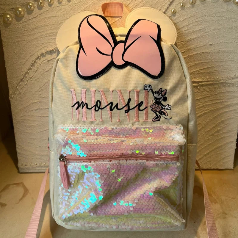 Cartoon Fashionable and Casual Women's Backpack Cute Cow Print Backpack Soft and Durable Fabric Backpack Suitable for Daily Use