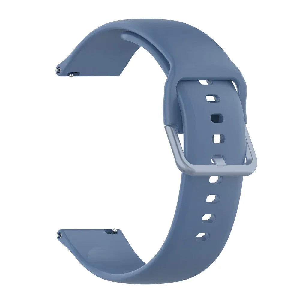 Strap For Amazfit GTS 2/4/3/GTS 2/4 Mini/GTR 4/2/2e 20mm/22mm Watch Silicone Sport Bracelet Amazfit bip 5 3/S/u pro Series band