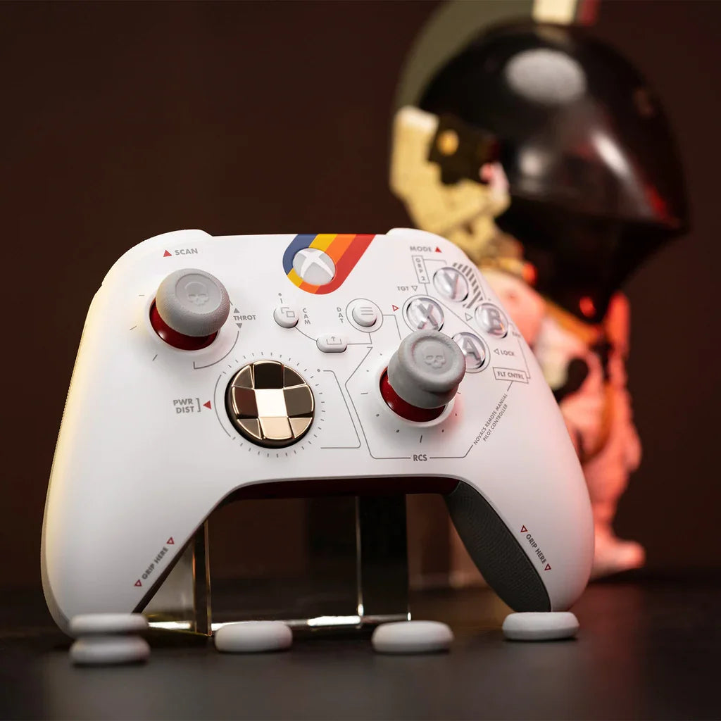 Skull & Co. Joystick Cap Thumb Grip Set FPS CQC Thumbstick Cover for ROG XBOX Ally X and Xbox Controller
