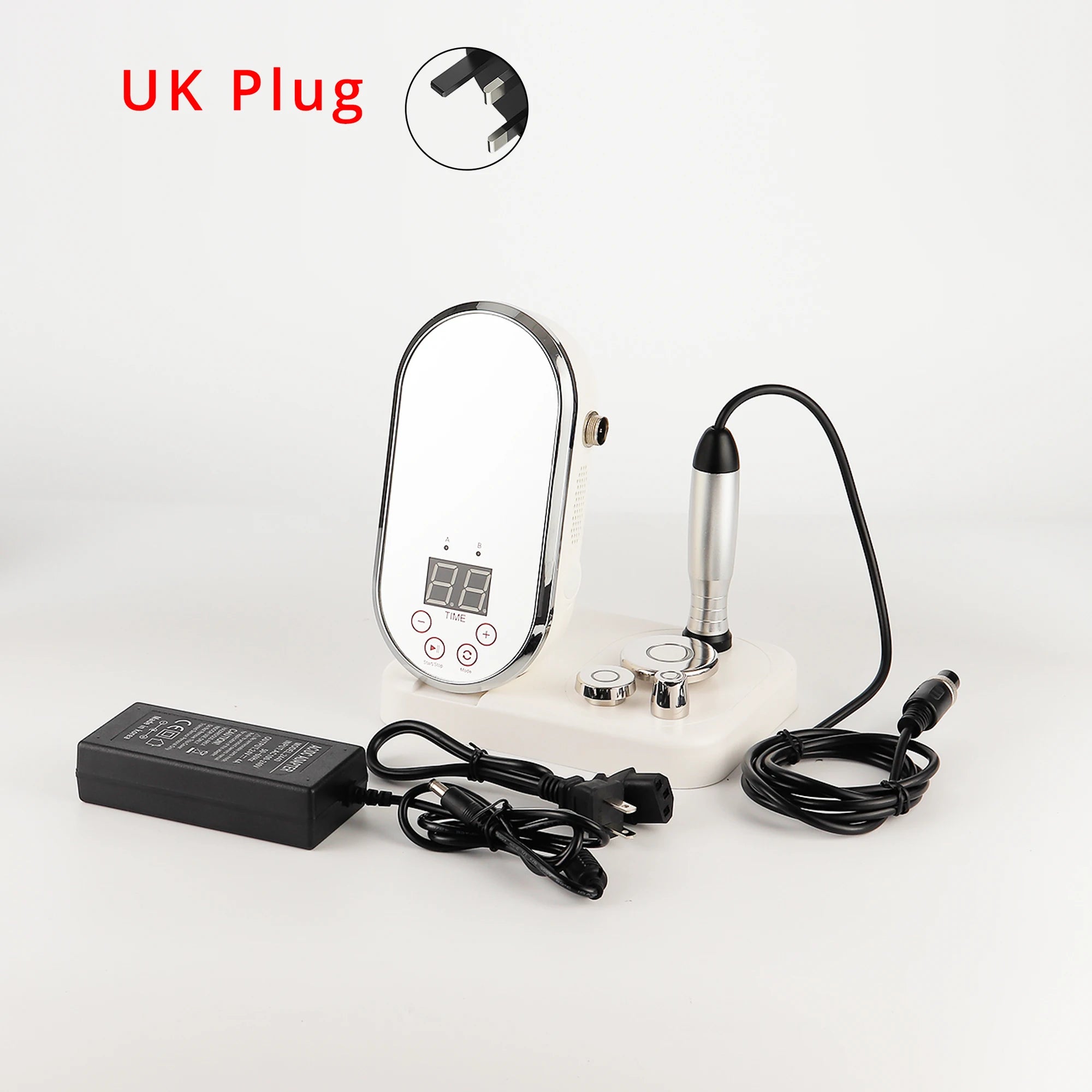 BEEMYI Mini Facial Beauty Device Warm Massage Pulse Care Tool for Home Skin Care