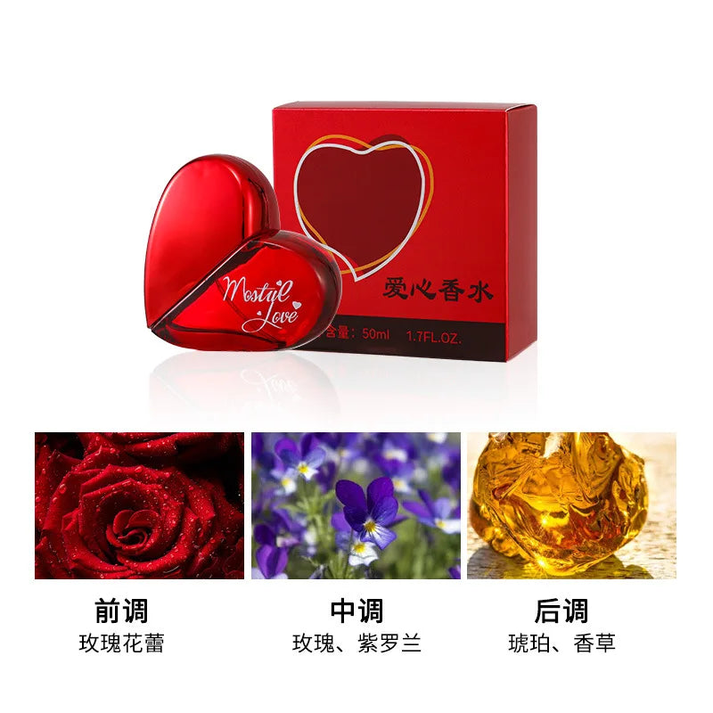 50ML Meeting Love Perfume Long-lasting Floral Fragrance Eau De Parfum For Women Original Perfume Brand Daily Wear Romantic Scent