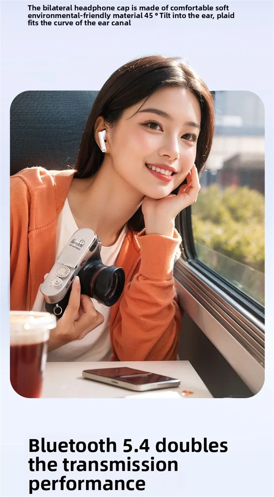 Lenovo TA210 TWS Wireless Bluetooth 5.3 Earphones Sports In-Ear Headset With Mic Gaming Low Latency Dual Mode Music Earbuds New