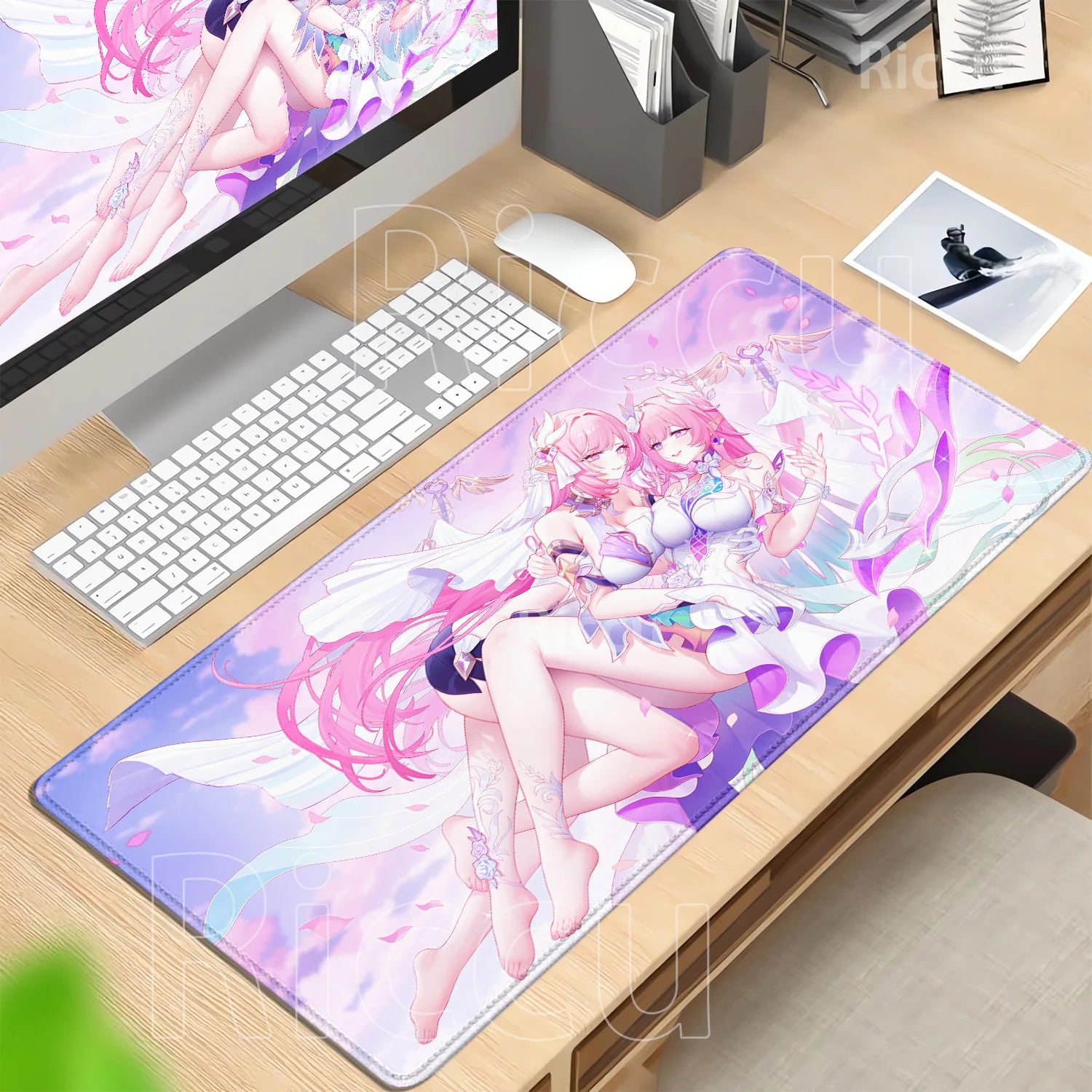 Mouse Pad Honkai Star Rail Cyrene HD printing Pretty Gaming Lock Edge Large Rubber Anime kawaii Mousepad Laptop offices Desk Mat
