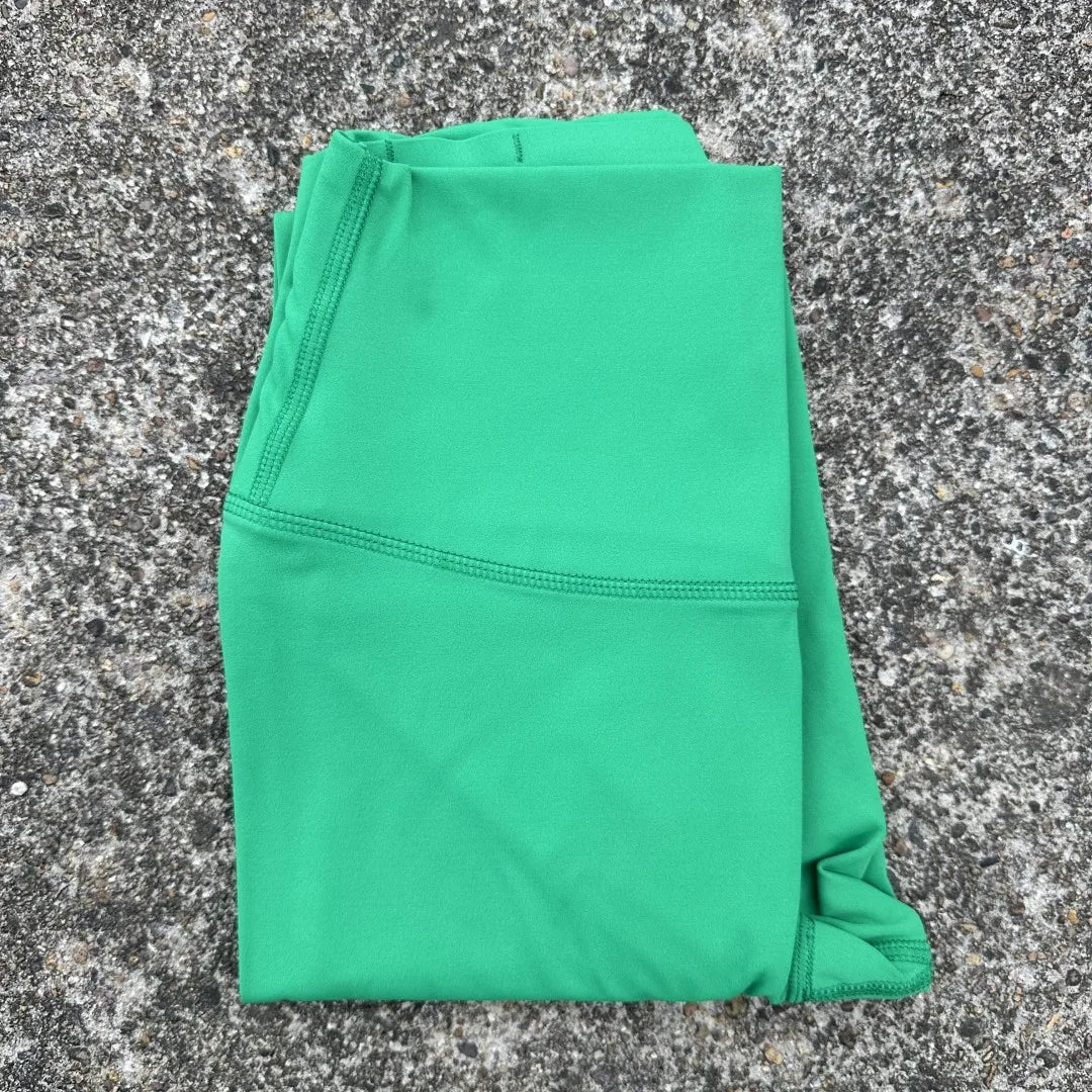 Solid Color Back Waist Pocket High Waist Fitness Yoga Legging soft Women Sport Pant Tight Butter Athletic Gym Ankle-Length Pants