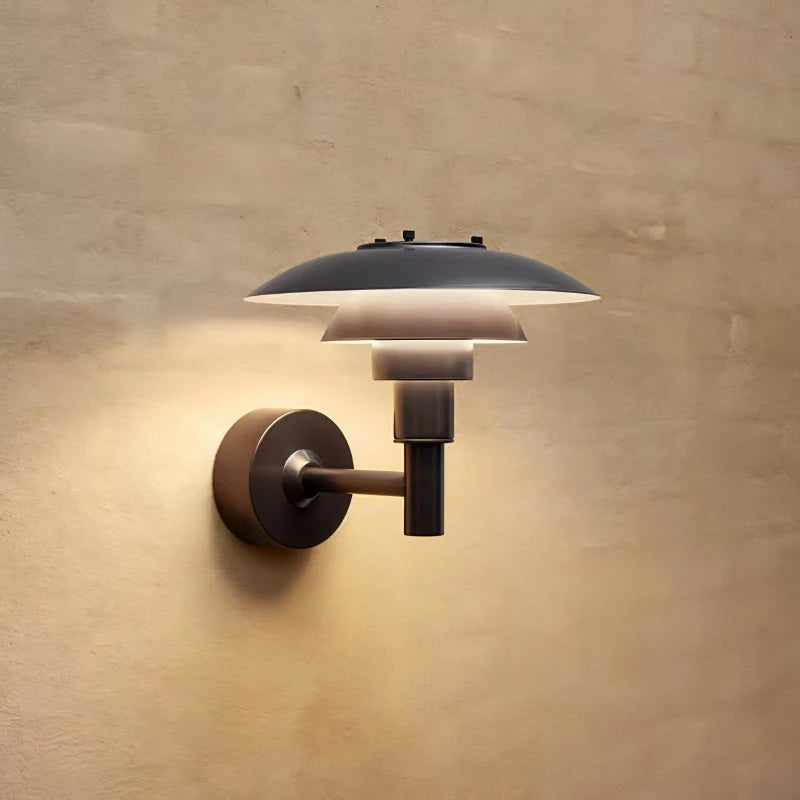 Nordic Creative Outdoor Rainproof and Waterproof LED Illumination Sconce Wall Lamp Available Both Indoor and Outdoor Lighting
