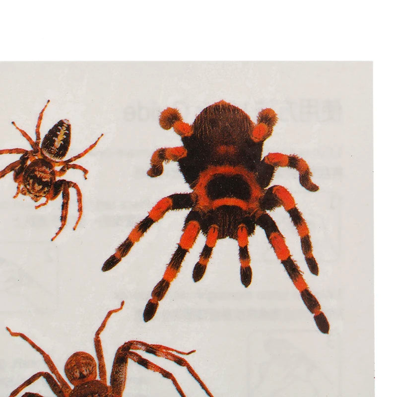 30 PCS Halloween Party Waterproof Temporary Tattoos Stickers For Women Men 3D Reality Vampire Blood Scar Design Tattoo Stickers