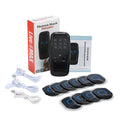 EMS TENS Muscle Stimulator Electric Massager for Full Body 9 Modes 30 Intensity Levels Dual Output Massaging Device Rechargable