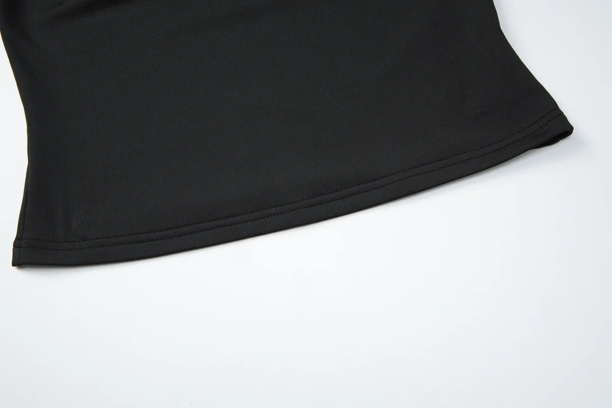 2026 Summer Fashion New Women's Retro Retro Hot Girl Tight Strap Top Hanging Neck Naked Back Sexy Vacation Beach Vest