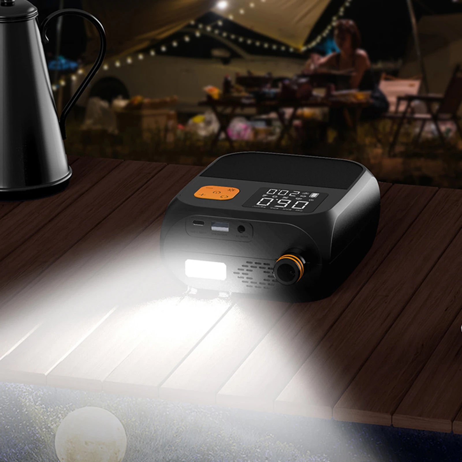 Electric Paddle Board Pump Rechargeable SUP Pump Portable Electric Pump for Paddle Board Inflatable Boats