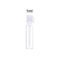 1/2/3 ML Empty Mini Glass Perfume Small Sample Vials Perfume Bottle Laboratory Liquid Fragrance Test Tube Trial Bottle