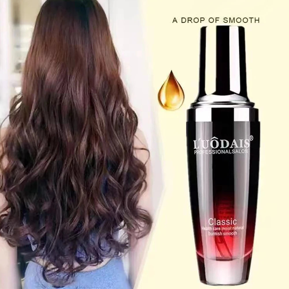 Hair Oil for Salon Whole Salon Use Smooths Frizz Calms Split Ends Gentle Care Shiny Hair Professional Hair Care