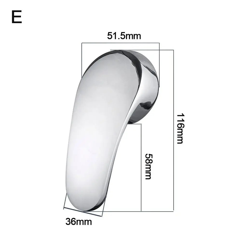 Kitchen Faucet Handle Bathroom Basin Tap Replacement Cover 35/40mm Spool Faucet Switch Handle Taps Repair Accessories