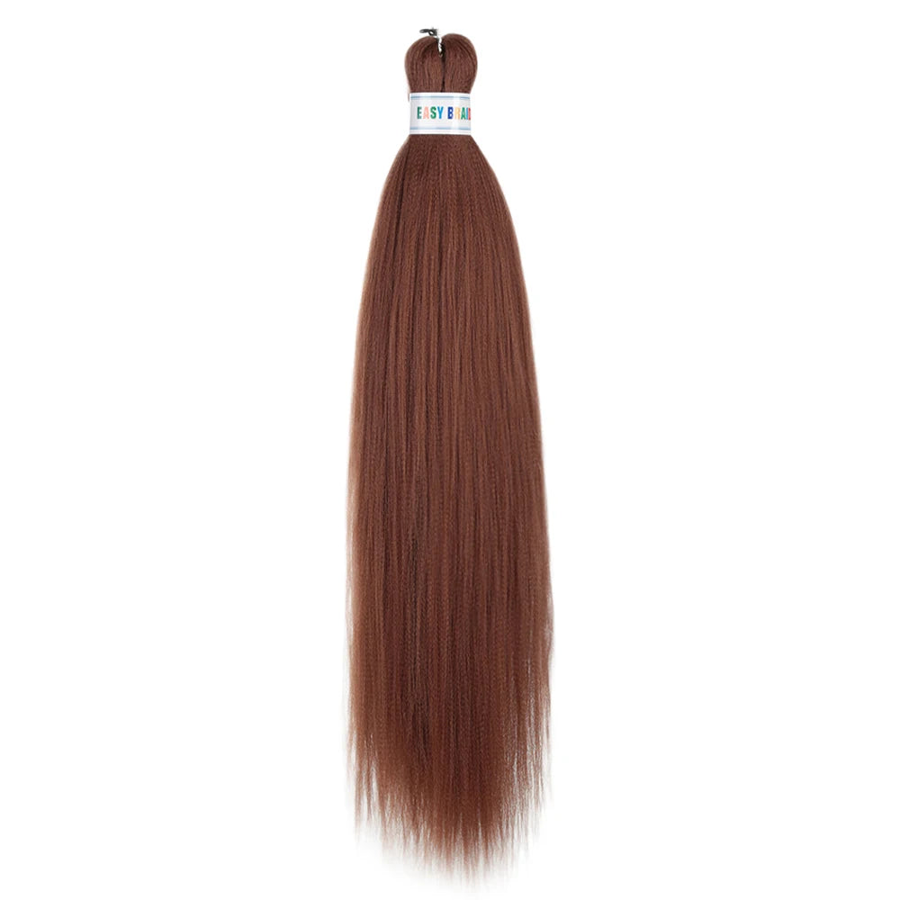 Ombre Kanekalon Braiding Hair Extensions Pre Stretched 26 Inch Synthetic Hair for Afro Jumbo Box Braids Natural Looking