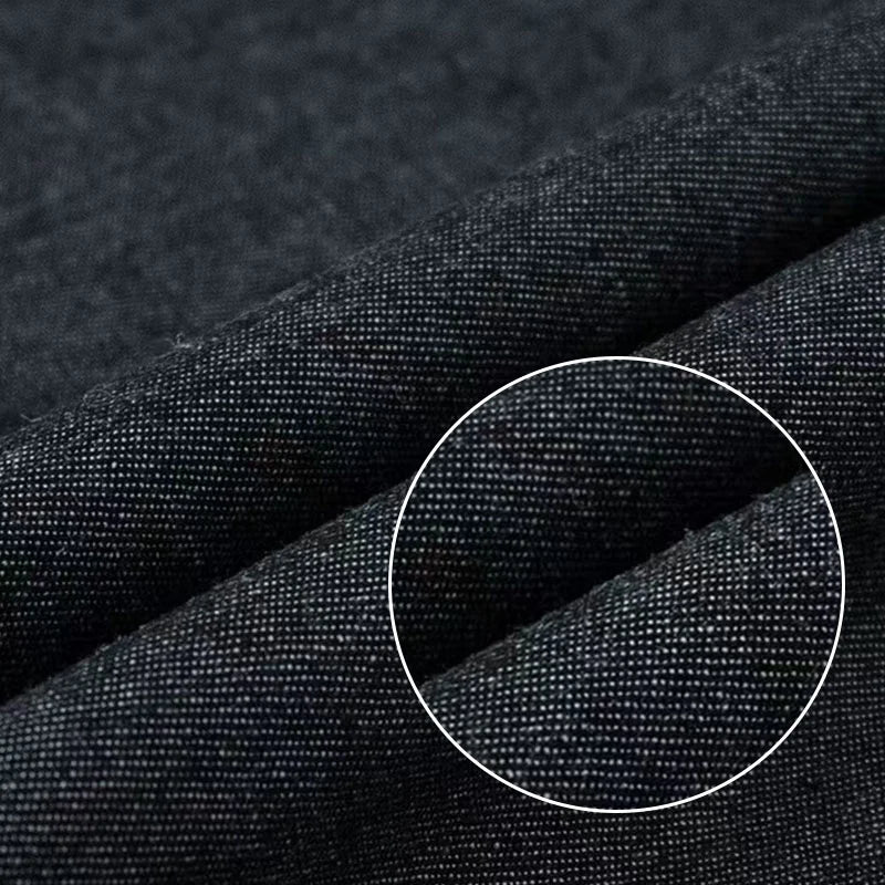 1 Yard of Vintage Cotton Blue Denim Fabric, Lightweight and Soft Material, Suitable for Making Handmade Items Such as Doll Clothes, Jeans, Dresses, Bags, Hats, Aprons, Etc