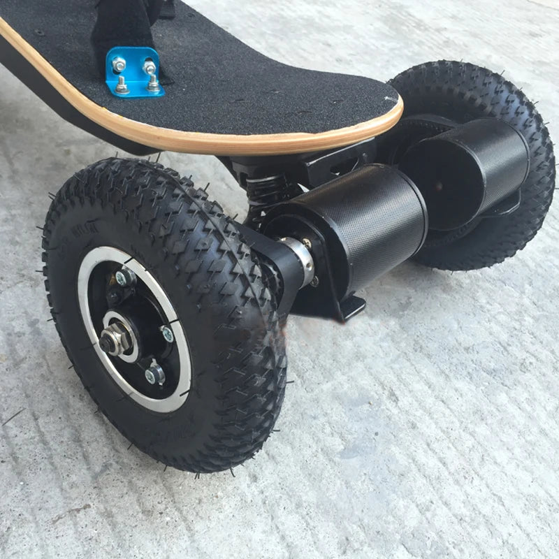 Off Road Electric Skateboard Truck Mountain Longboard 11 inch Truck Wheels Combo kiteboarding Truck Inflatable rubber tire wheel