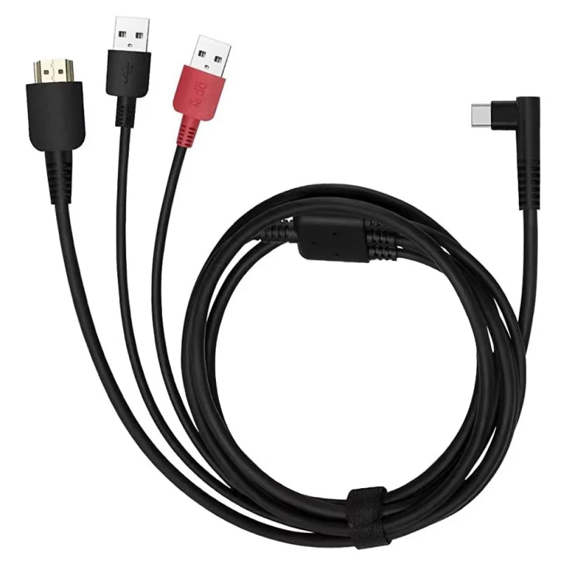 3-in-1 Cable CB05A ONLY Suitable for Huion Graphics Tablet Kamvas 12 Kamvas 13/13 Gen 3 Kamvas 16 (2021) with HDMI Type C USB A