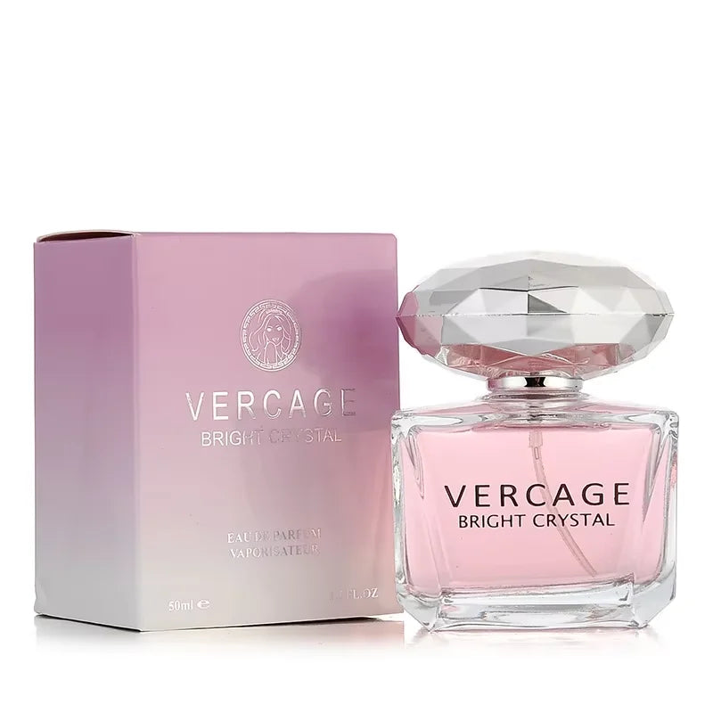 Luxury JEAN MISS Perfume for Women, Elegant Teardrop Bottle with Crystal Diamond Cap, Romantic Floral Long Lasting Eau de Parfum