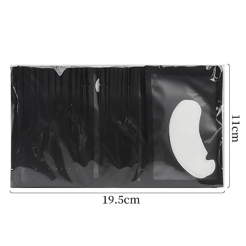 50/100 Pairs Gel Eye Patches for Eyelash Extensions under Makeup Eyelash Pads Extension Lashes Patch Pads Beauty Supplies