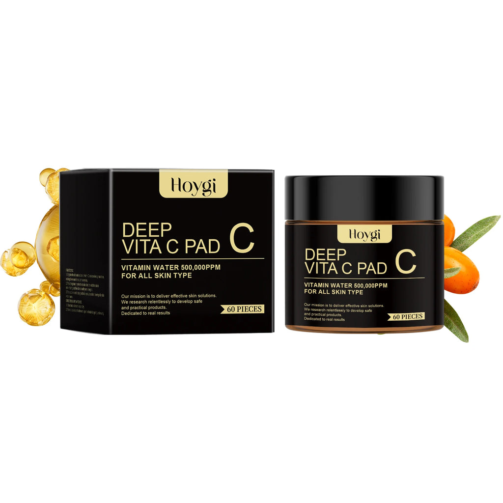 Vitamin C Pads Exfoliating Acne Remover Brightening Improve Skin Gloss Shrink Pores Oil Control Moisturize Nourishing Skin Care
