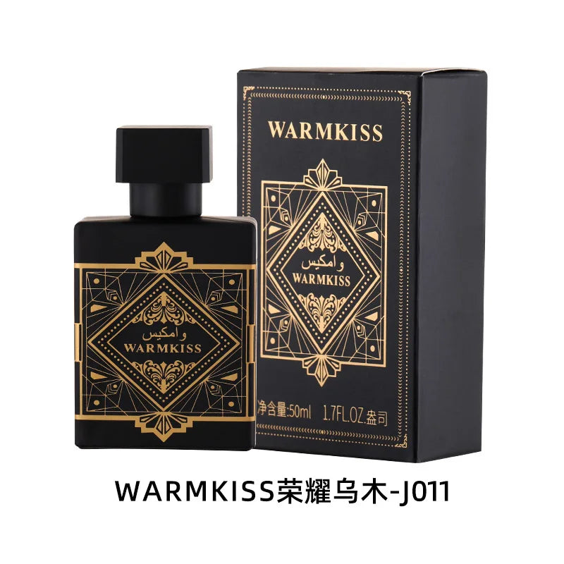 50ml Glory Oud Unisex Perfume Long Lasting Warm Rich Oud Woody Scent Portable Business Dating Fragrance For Men Women