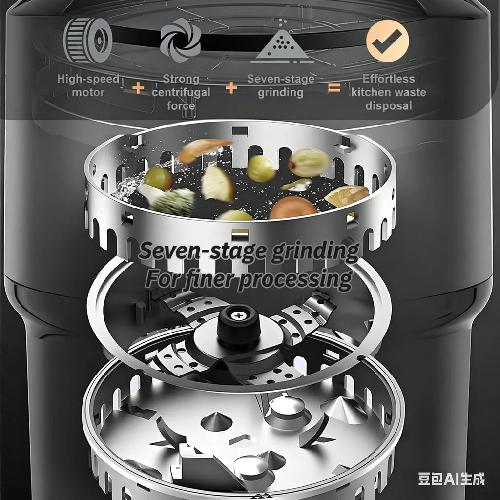 Garbage disposal kitchen sewer kitchen waste food household shredder household waste disposal machine