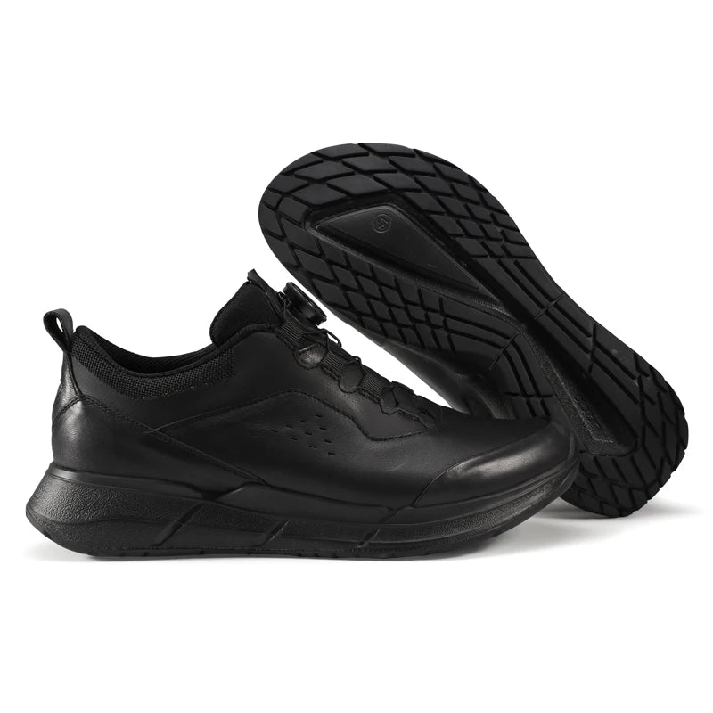 New Men's Shoes Genuine Leather  Fashion Low-top Men's Casual Trendy Shoes Running Sports