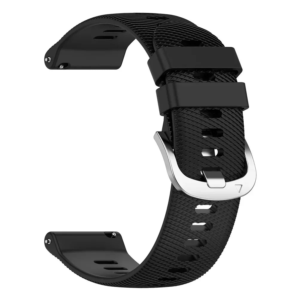 Silicone Strap For Garmin Vivoactive 5 4 Band Forerunner 165 265  255 245 645/Venus 3 Watchband 20mm 22mm Sports Bracelet Correa