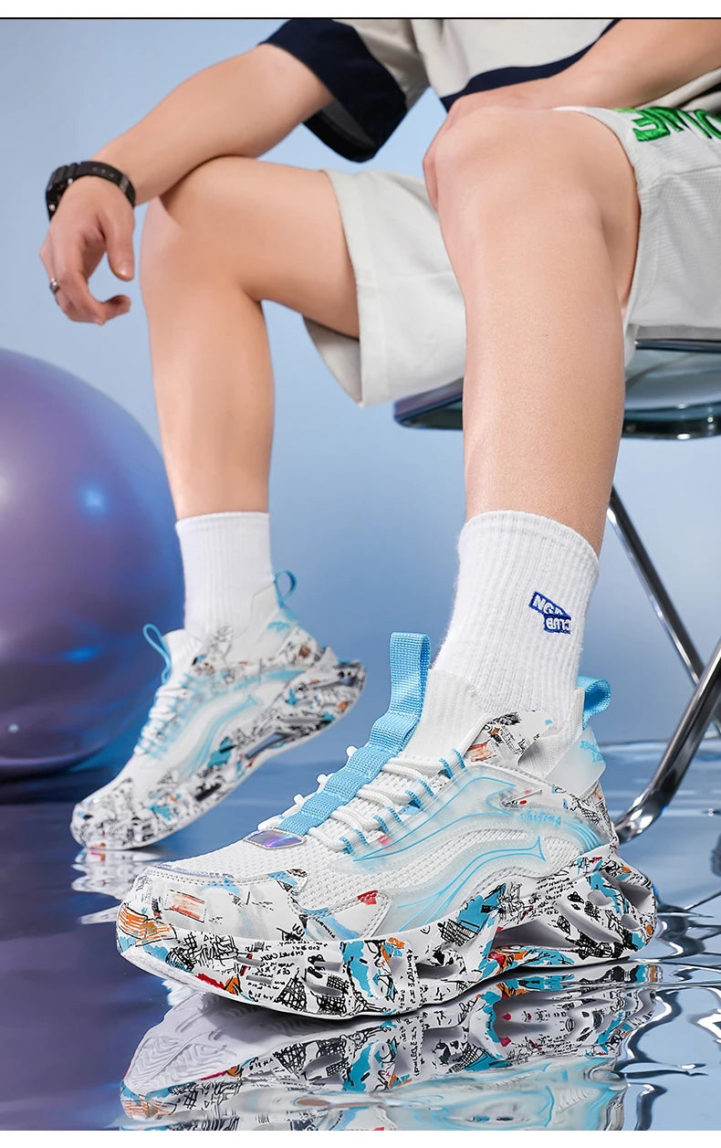 Shoes men Sneakers Male casual Mens Shoes tenis Luxury shoes Trainer Race Breathable Shoes fashion loafers running Shoes for men