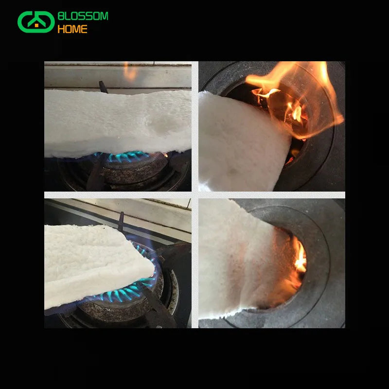 NEW 1650℃ High Temperature Resistance Zirconium Bearing Ceramic Fiber Blanket Fire Resistant Insulation Cotton 50mm 60mm Thick