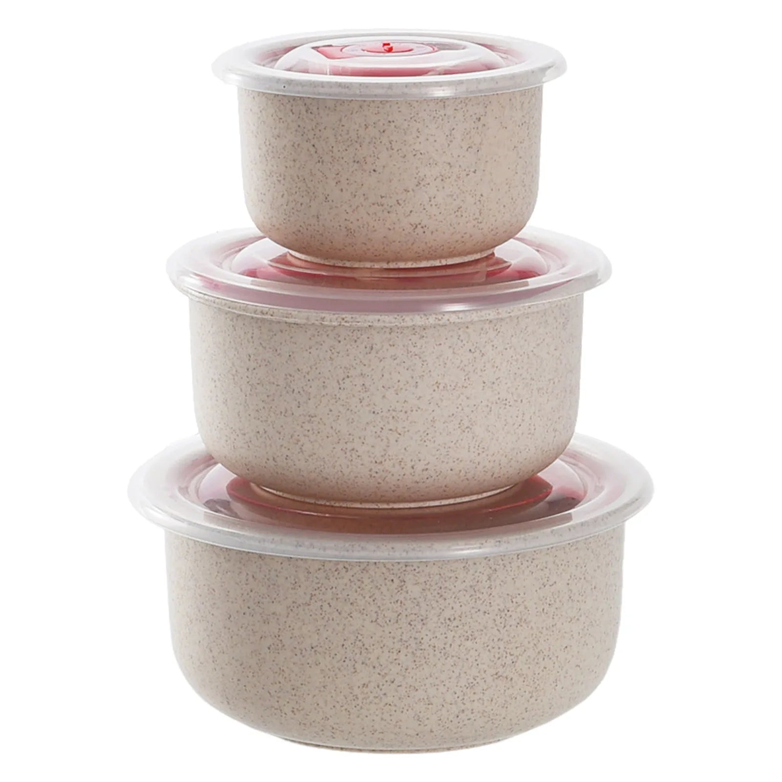 3pcs Lunch Box set Food Storage Containers with Lids Microwave Storage Containers for Storing Fruits Vegetables