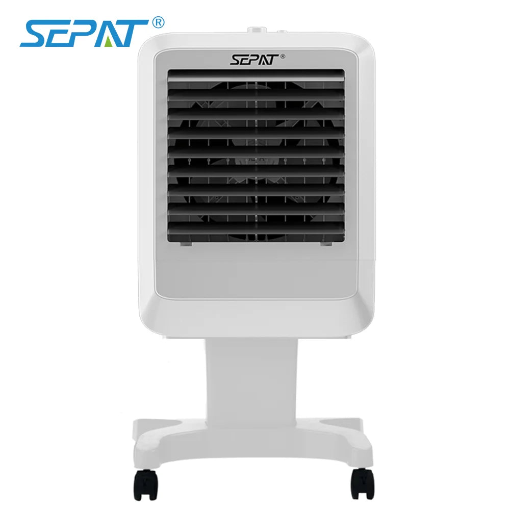 Home Room Cooling Small AC Electric Portable Mobile Water Evaporative Air Cooler Conditioner Fan with 20L Water Tank