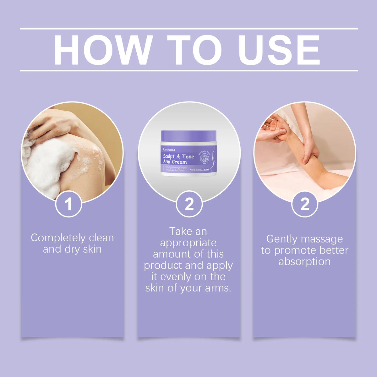 Sculpt & Tone Arm Firming Cream Remove Wrinkles Lifting Skin Anti Sagging Arm Massage Tightening Fast Shipping Body Care Cream