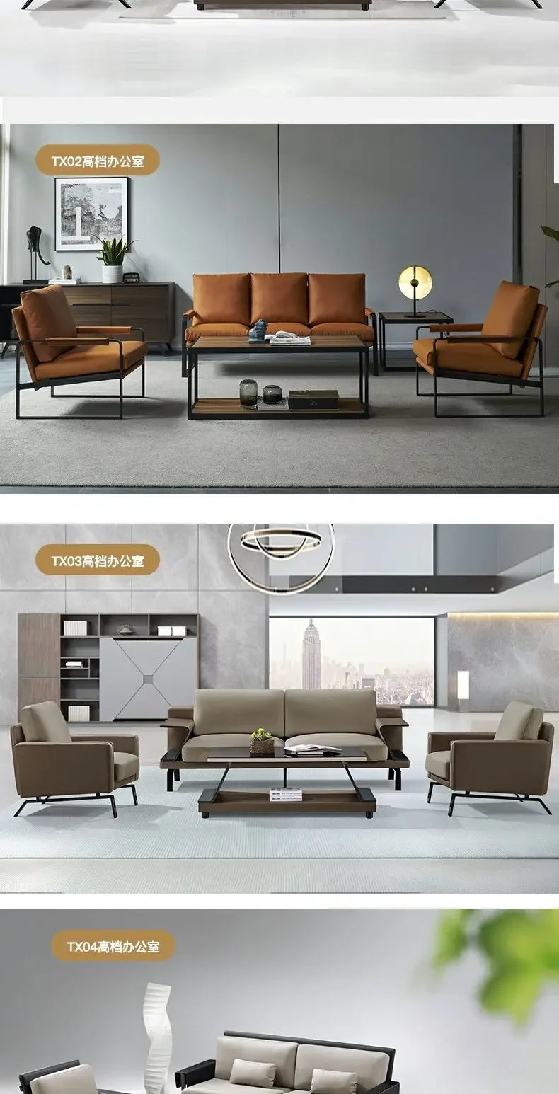 YFY  Simple Sofa Office Small Apartment Reception Room Leisure Sofa