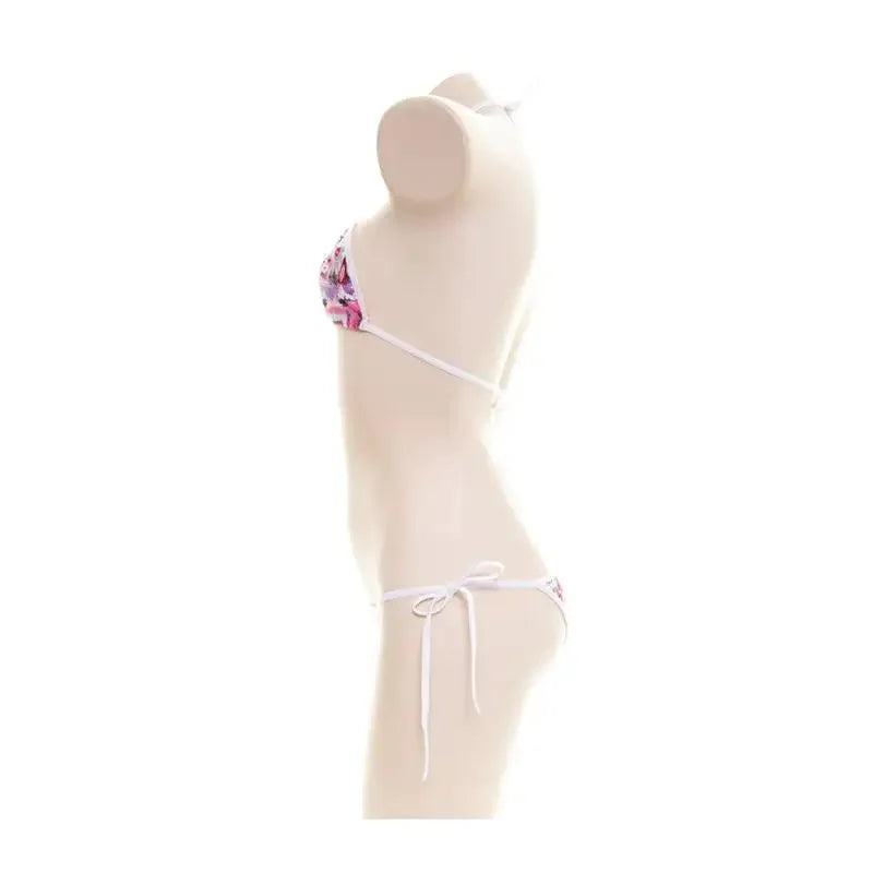 Cute Comic Pattern Bandage Bikini Swimsuit Kawaii Summer Ladies Student Bathing Suit Private Shooting Costume